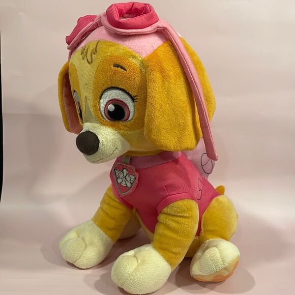 Paw Patrol and Friends Large Skye the Pink Cockapoo Goos Used Condition 16” tall - Picture 1 of 9